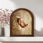 Christian Wall Art, Scripture Wall Art, Jesus Wall Art, Kids Room Art, Hand of God Reaching Out Wall Art, Scripture Gift