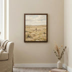 Jesus Good Shepherd, Christian Wall Art, Religious Oil Painting, Scripture Home Decor, Framed Canvas Wood Art, Catholic Gifts, Christ Print