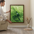 Landscape Wall Art, Wood Picture Frame, Vietnam Rice Field, 3D Layered Wood Sign, Nature Canvas Art, Farmhouse Wall Decor, Housewarming Gift
