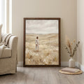 Jesus Good Shepherd, Christian Wall Art, Religious Oil Painting, Scripture Home Decor, Framed Canvas Wood Art, Catholic Gifts, Christ Print