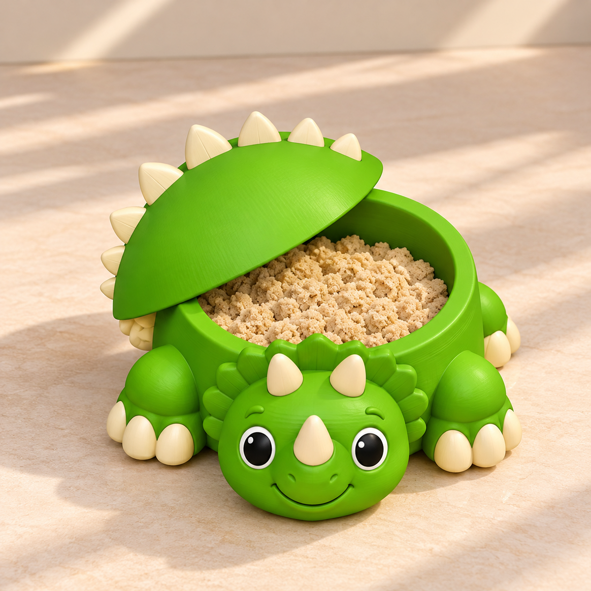 Animal Sandbox STL Bundle with Lids Frog Ladybug Cow Crab Turtle Dino