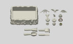 Dinosaur Fossil Dig Playset STL Bundle with Skeletons Eggs and Tools