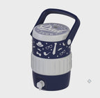 Father's Day Best Dad Ever Mini Water Cooler STL in Navy and White